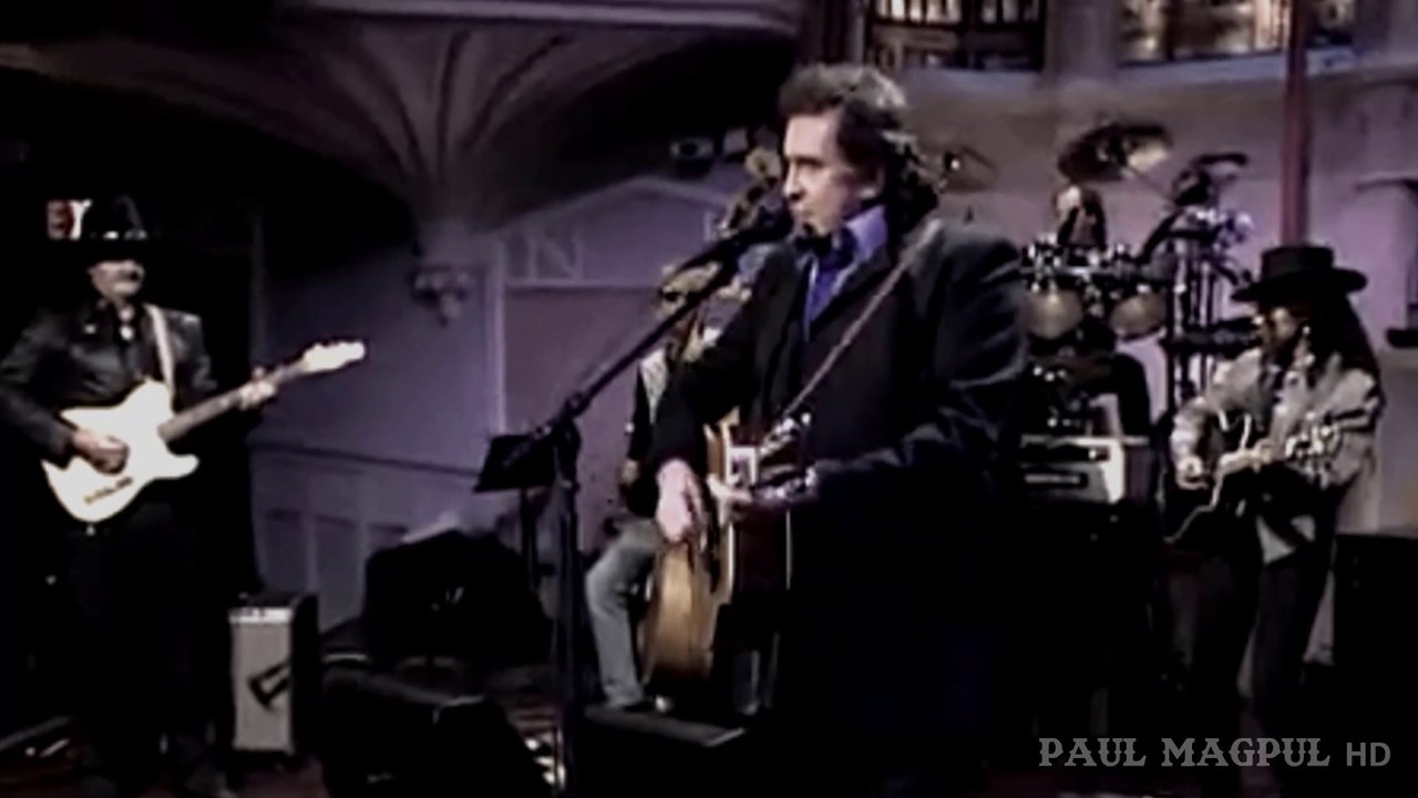 Johnny Cash (1993) - "Don't Take Your Guns to Town." (HD)