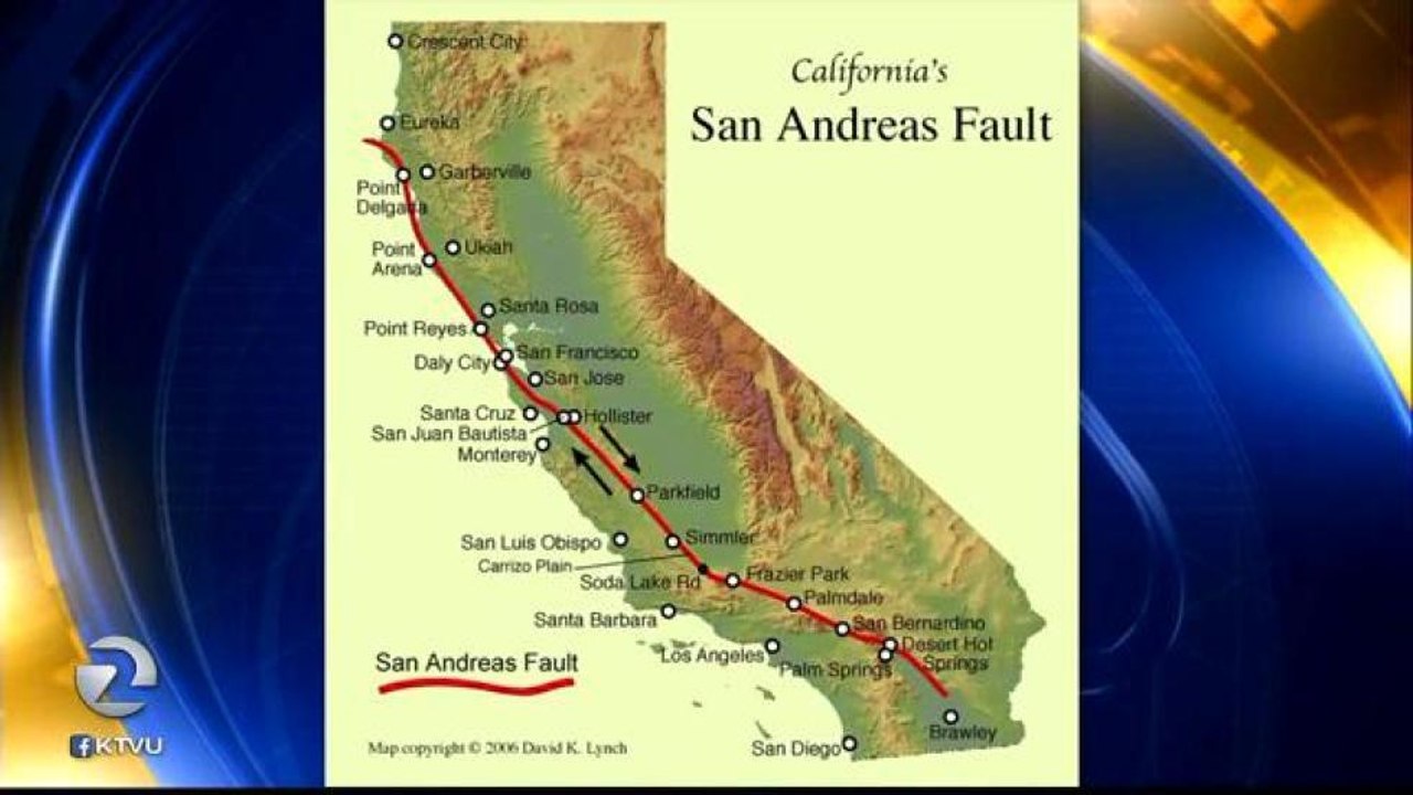 BRACE YOURSELVES: EXPERT SAYS SAN ANDREAS FAULT IS READY FOR BIG EARTHQUAKE