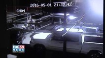 Caught on camera: Man sets car on fire in local auto sales business