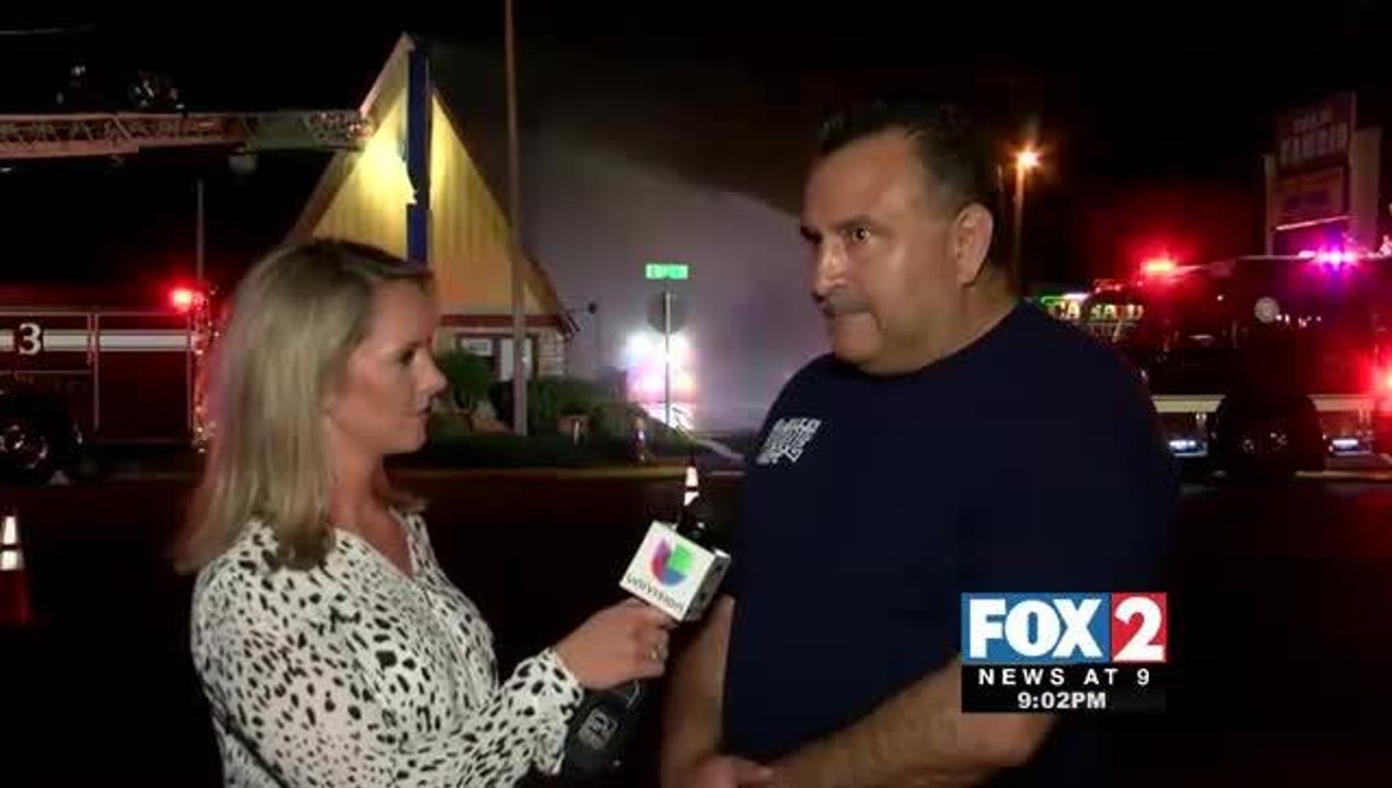 FIRST ON FOX: Flames Rip through McAllen IHOP