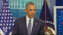 PRESIDENT OBAMA GIVES THOUGHTS ON TRUMP, GOP