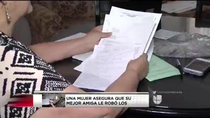 Una mujer de Las Vegas asegura que una supuesta amiga le robó sus ahorros
