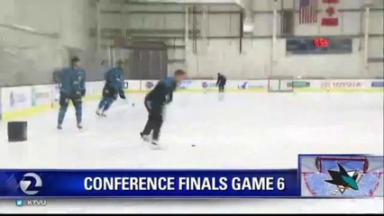 San Jose Sharks One Win Away From Stanley Cup Finals