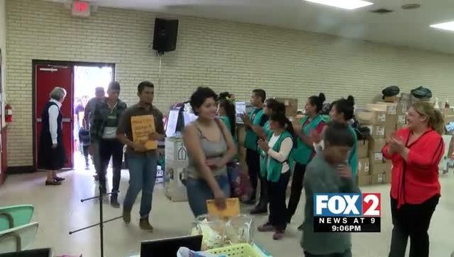 100+ Undocumented Immigrants Seek Refuge Today at McAllen\'s Catholic Charities