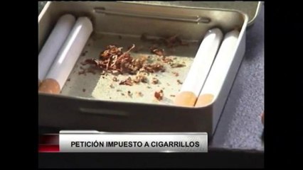 Impuesto a cigarrillos