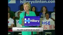 VIDEO: Visita de Hillary Clinton desata reacciones locales
