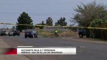 7 lesionados uno de gravedad en Montana Vista