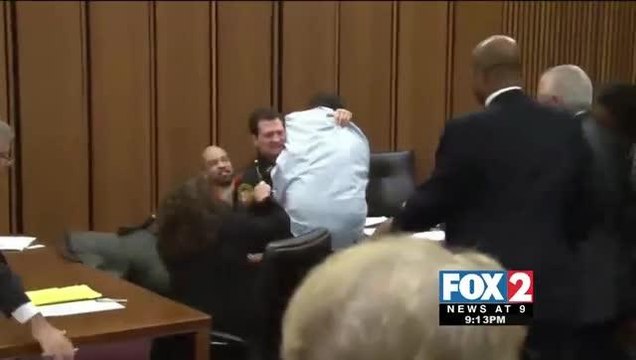 Father of Murdered Girl Lunges at Convicted Murderer in Cleveland Courtroom