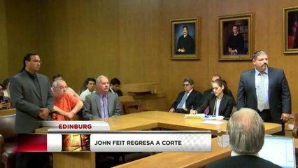 Continúa el juicio de John Feit en Edinburg