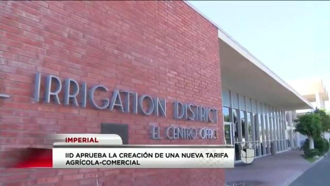 Nueva tarifa agrícola.