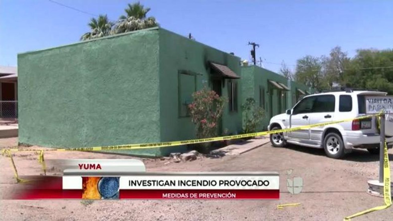Investigan incendio.