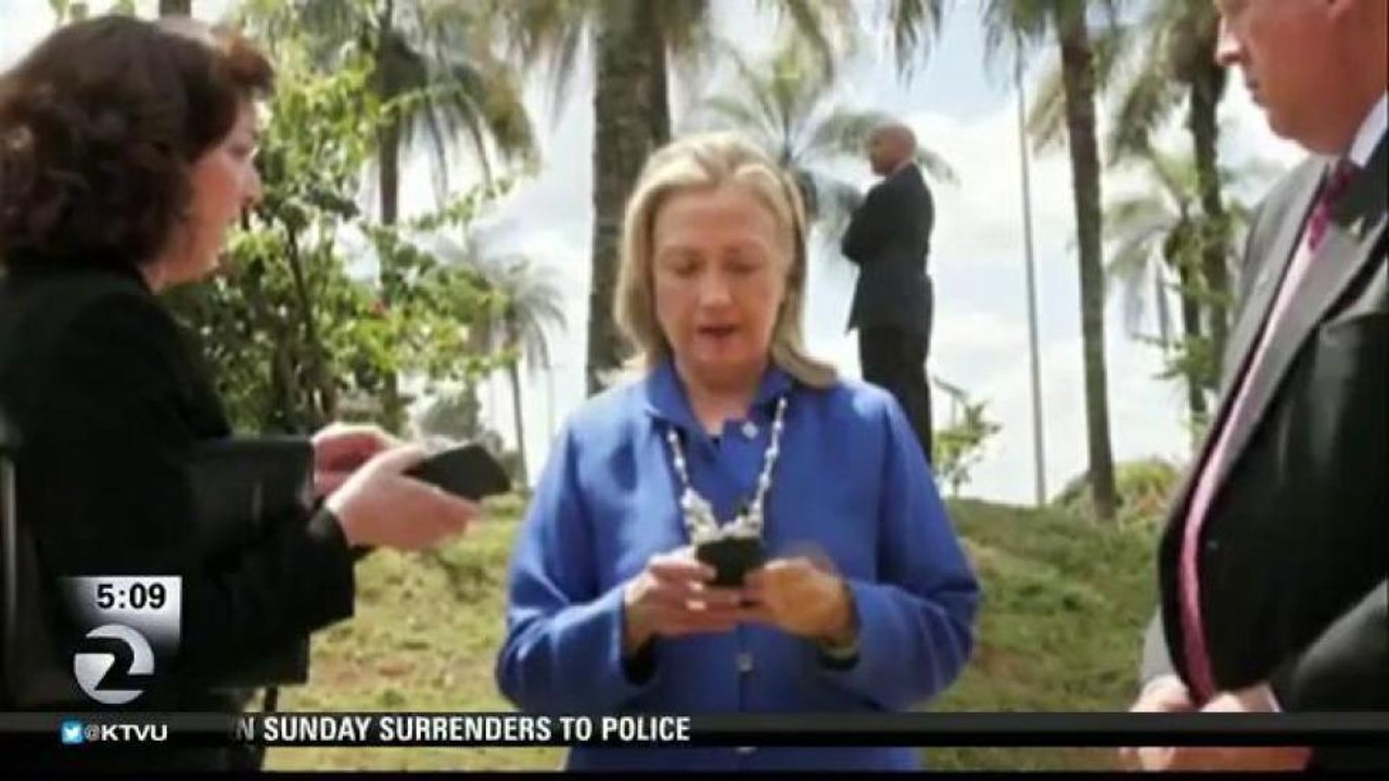 HILLARY CLINTON BLASTED FOR EMAIL USE