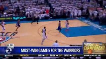 WARRIORS FACE MUST WIN GAME FIVE TONIGHT