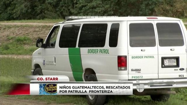 Niños guatemaltecos son rescatados por la patrulla fronteriza