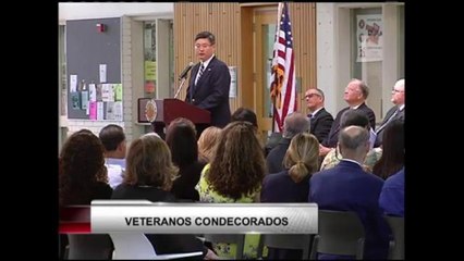 VIDEO: Veteranos de guerra de Corea son condecorados