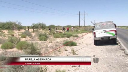 Encuentran a pareja sin vida en la carretera