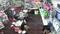 Caught on Camera: 7-Year-Old Fights Man Robbing Store