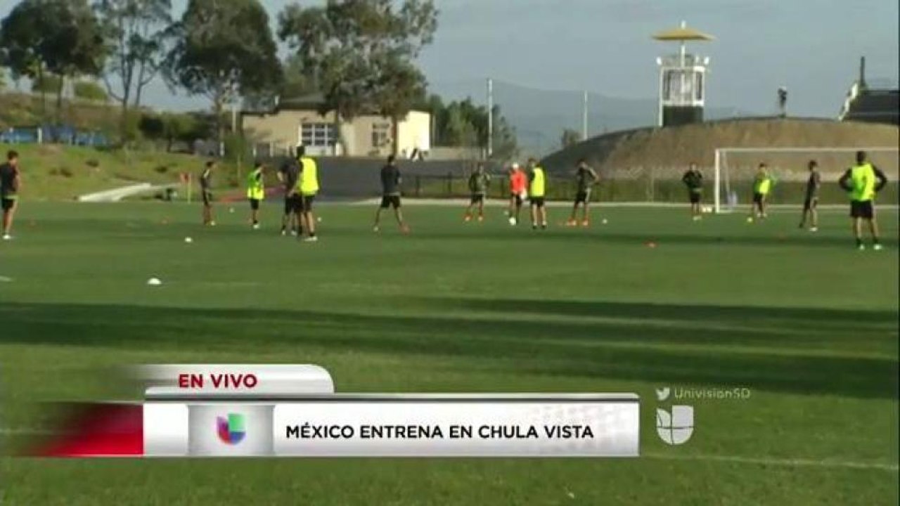 La selección Mexicana en San Diego