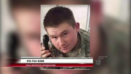 Autoridades buscan a soldado desaparecido