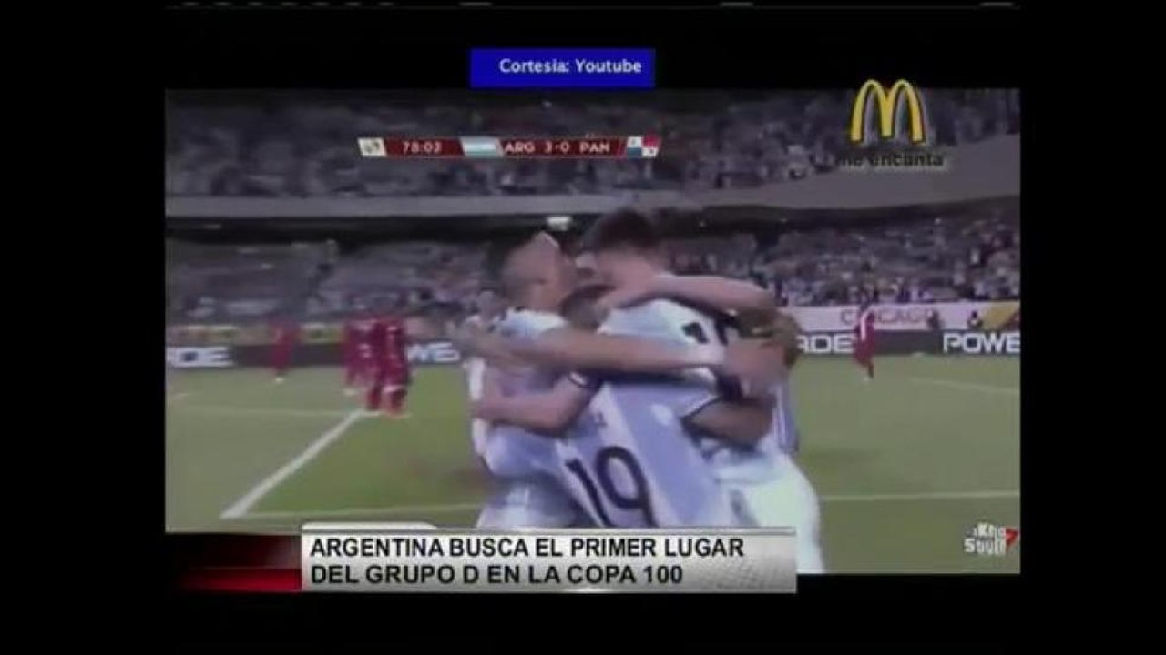Argentina busca el primer lugar en la Copa 100