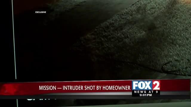 Trespasser shot twice by homeowner in Mission