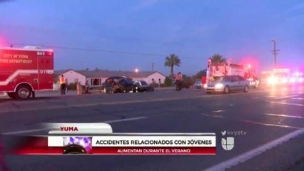 Accidentes durante las vacaciones.