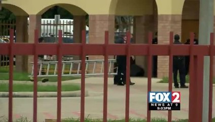 FOX 2 NEWS Exclusive:  Man Dangerously Sits on Roof of Building