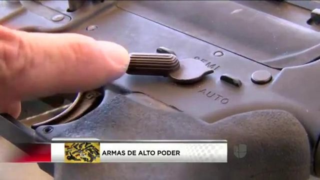 Armas automaticas y semi automaticas
