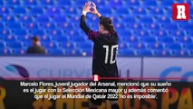 Marcelo Flores sobre jugar el mundial de Qatar con México: 'No es imposible'