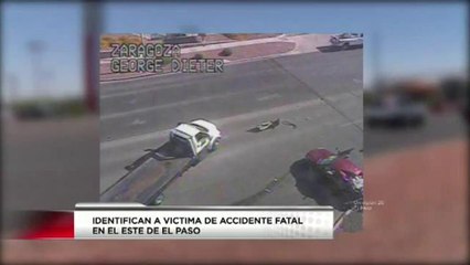 Identifican a víctima de accidente fatal