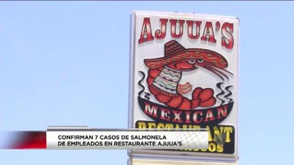 7 empleados del restaurante Ajuua's dieron positivo de Salmonela