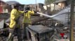 20 familias pierden su hogar, incendio destruye 12 casas en Tijuana