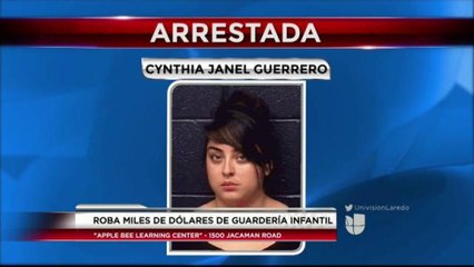 Arrestan a Mujer Sospechosa de Robar Miles de Dólares