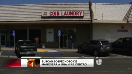 Autoridades tras la pista de un sujeto que manoseo a una niña en una lavanderia