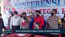 Seorang Ayah di Tegal, Tega Cabuli Anak Kandung