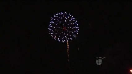 Juegos pirotécnicos en El Paso