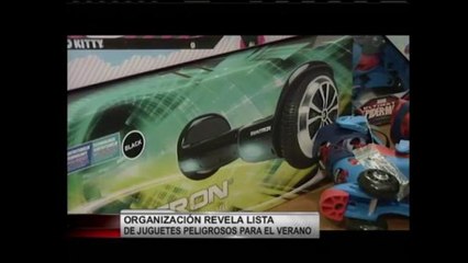 Lista de los 10 juguetes más peligrosos