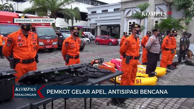 Pemkot Semarang Gelar Apel Siaga Penanggulangan Bencana