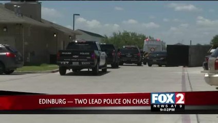 A Couple Leads Police On A Chase in Edinburg