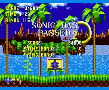 Mecha Sonic in Sonic the Hedgehog online multiplayer - megadrive