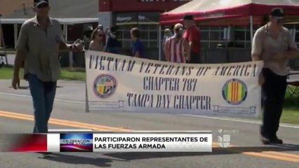 VIDEO: Patriotismo y política en desfile de Brandon