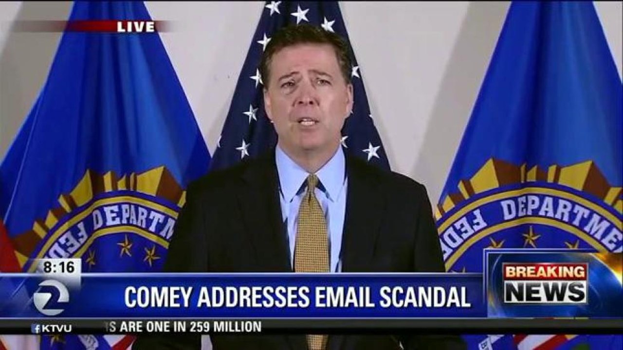 FBI RECOMMENDS NO CHARGES BE FILED IN CLINTON EMAIL CASE