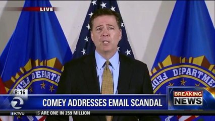 FBI RECOMMENDS NO CHARGES BE FILED IN CLINTON EMAIL CASE