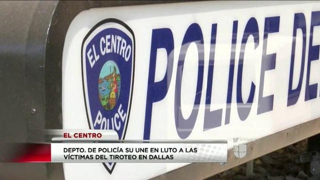 Luto por los sucesos en la ciudad de Dallas.