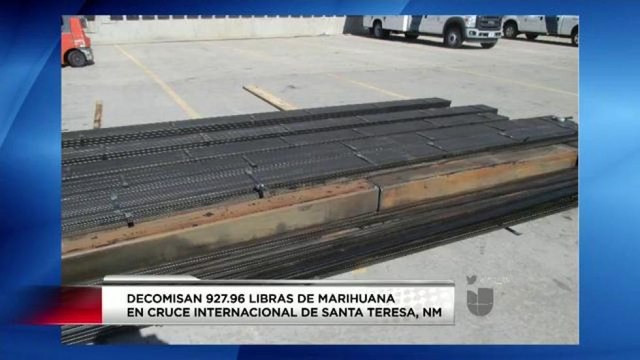 Decomiso de marihuana en Santa Teresa