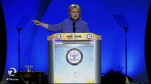 HILARY CLINTON SPEAKS AT NAACP