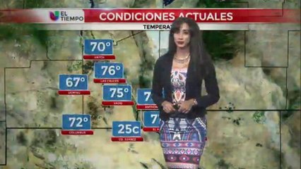 Pronóstico del tiempo con Adriana Valles