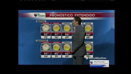 Vídeo: Continúa en calor en Nueva Inglaterra