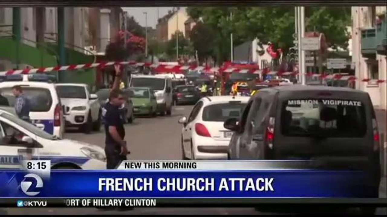 ONE ATTACKER ARRESTED IN NORMANDY FRANCE PRIEST KILLING