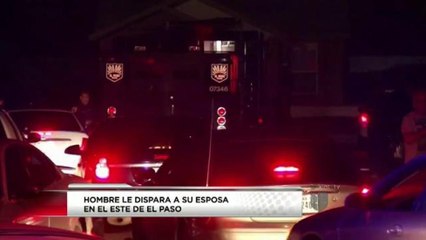Arrestan a hombre tras dispararle a su esposa
